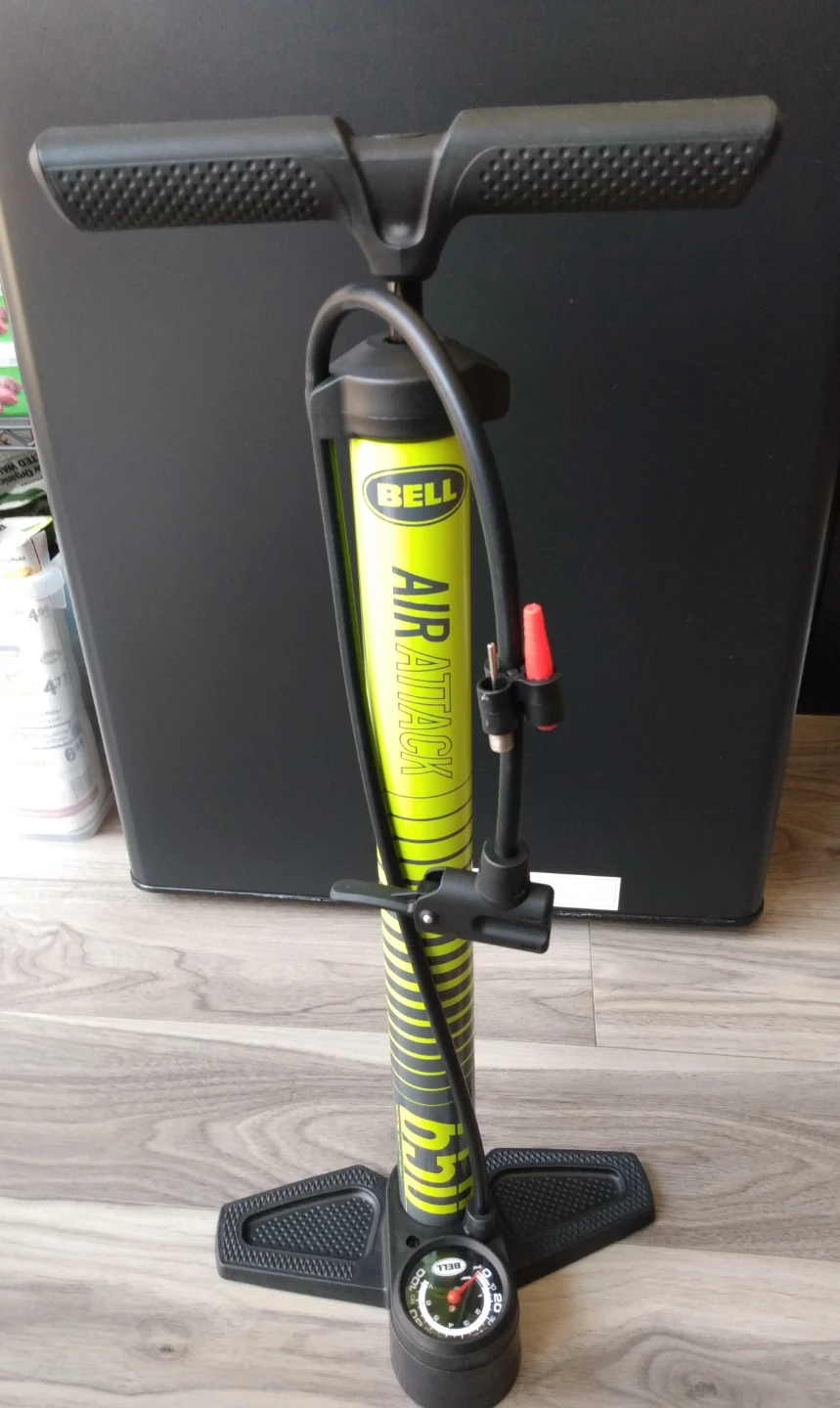 BELL Bicycle Floor Air Pump with Pressure Gauge
