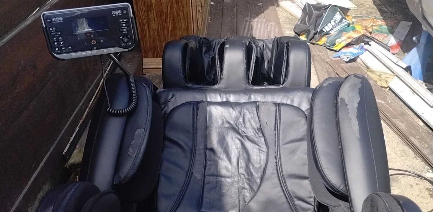 Black Massage Chair