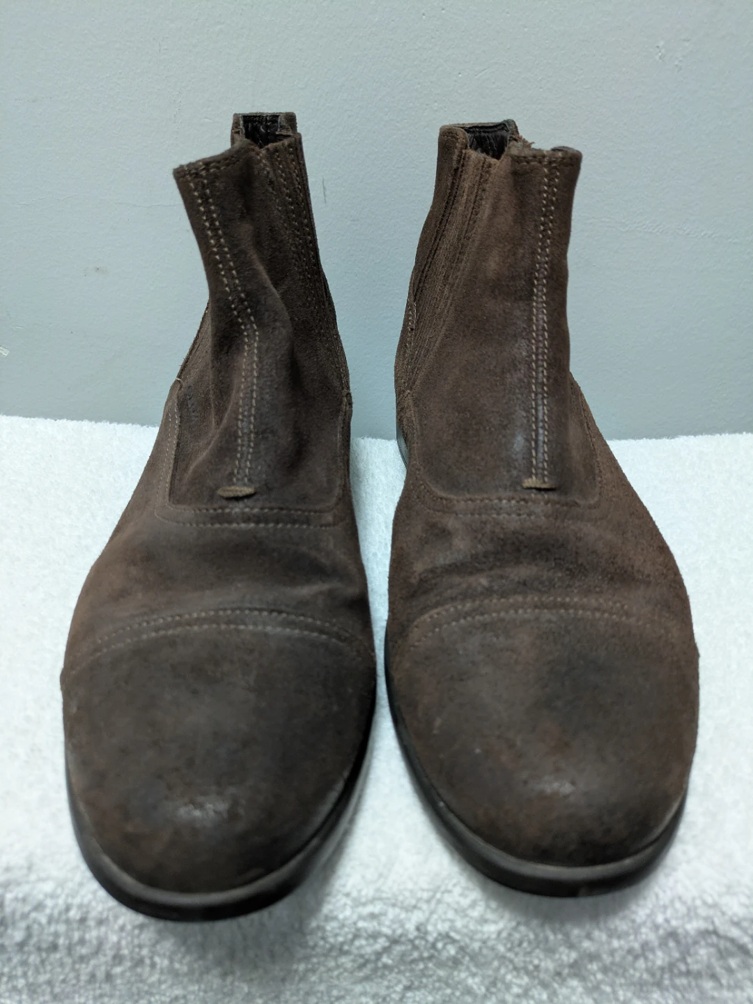 GEOX Brown Suede Chelsea Boots - photo 3
