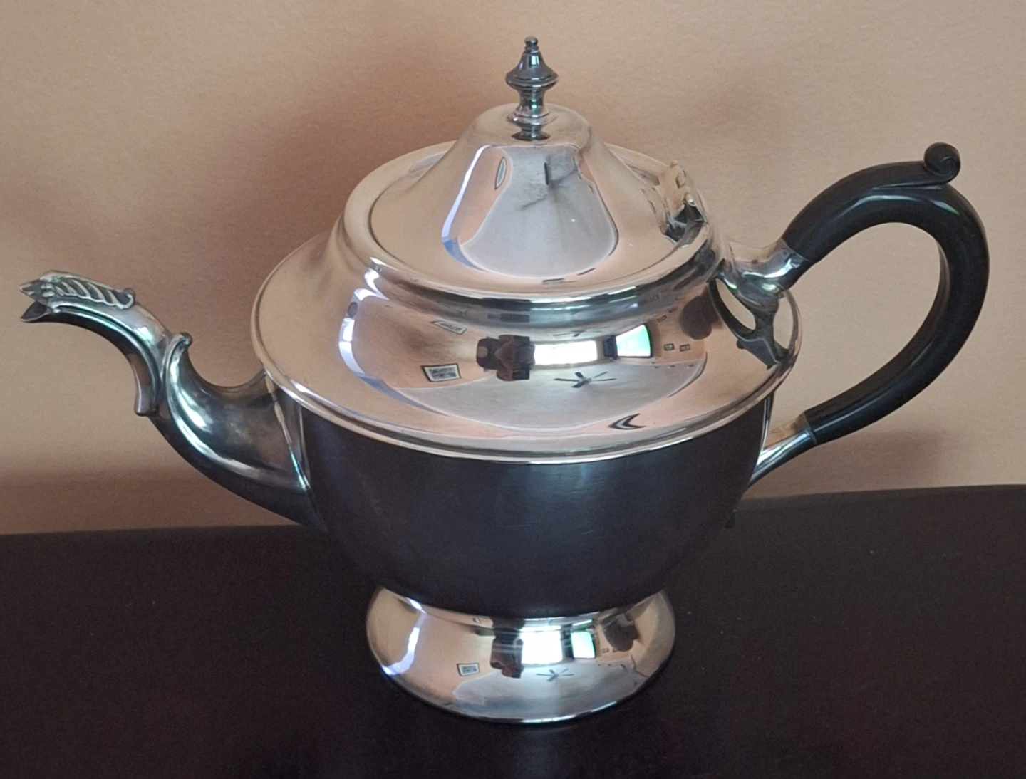 Vintage Silver Plated Teapot with Creamer and Sugar Set England - photo 2