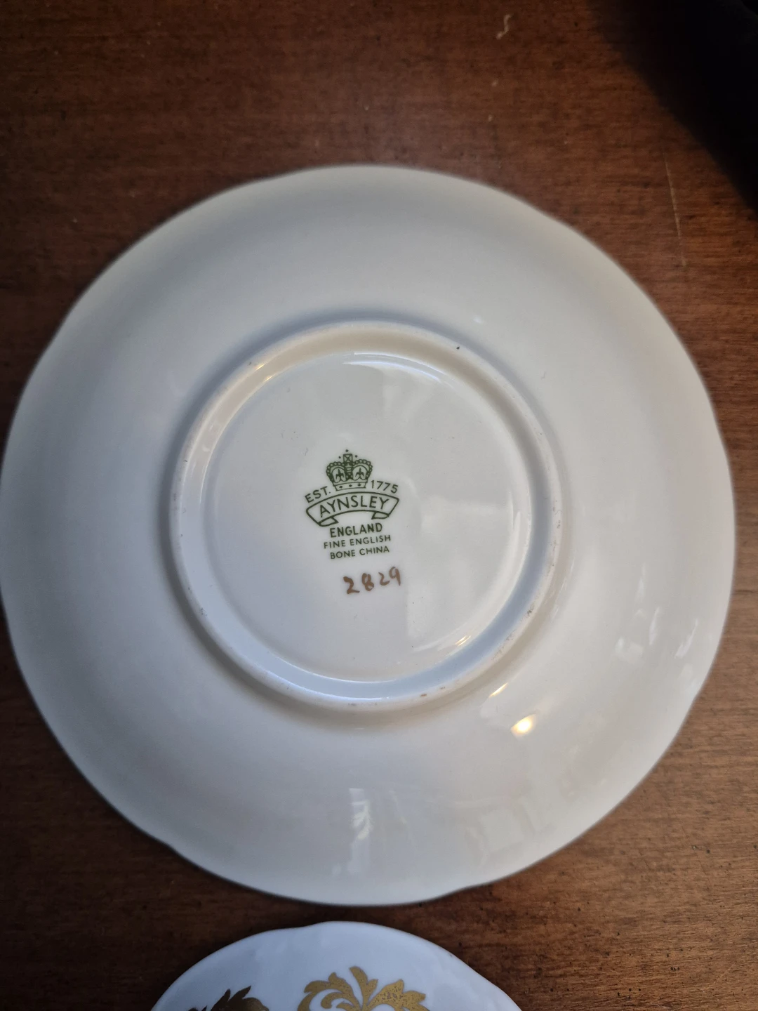Aynsley Tea Cup and Saucer Set - photo 4