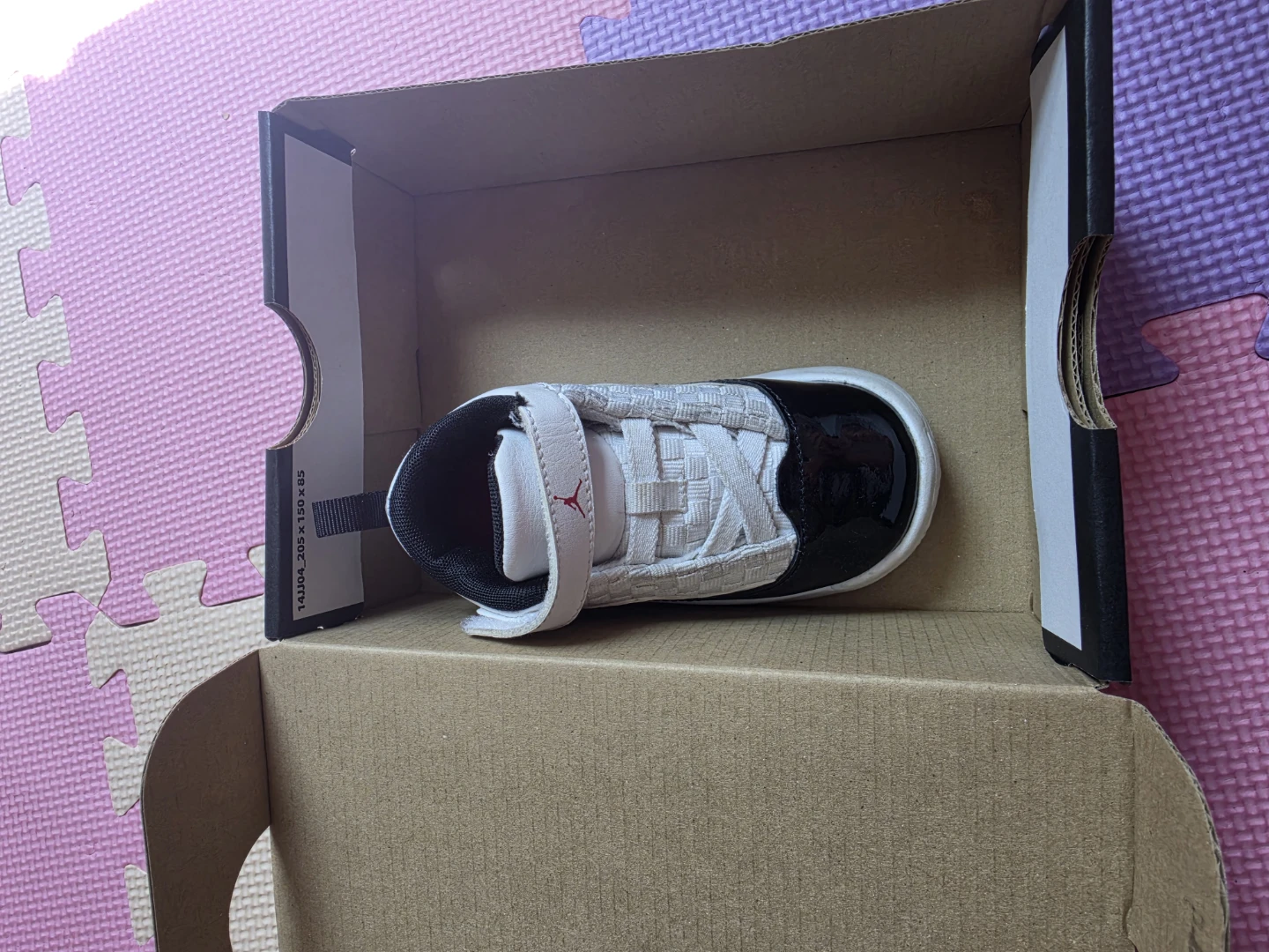 Jordan 1 Mid (TD) Toddler Shoes size 8c