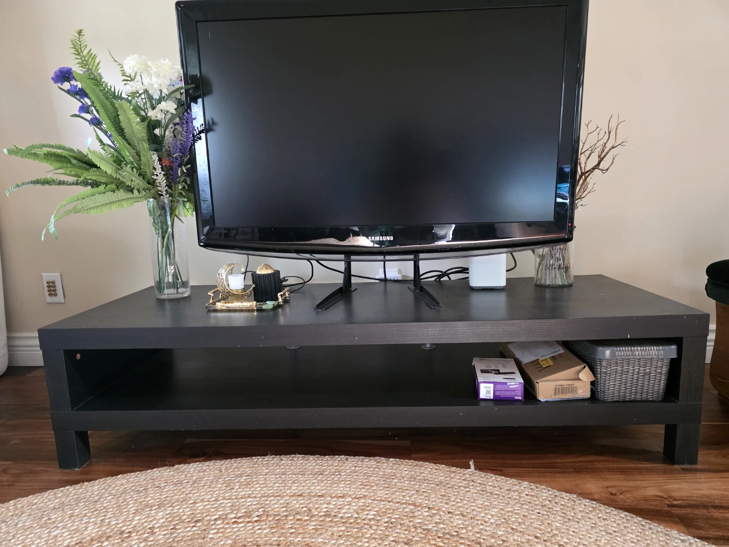 Black TV Stand - photo 3