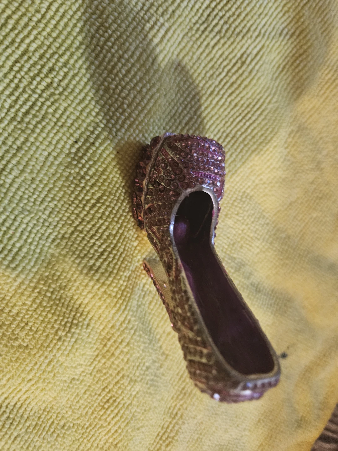 Rhinestone High Heel Trinket Box - photo 3