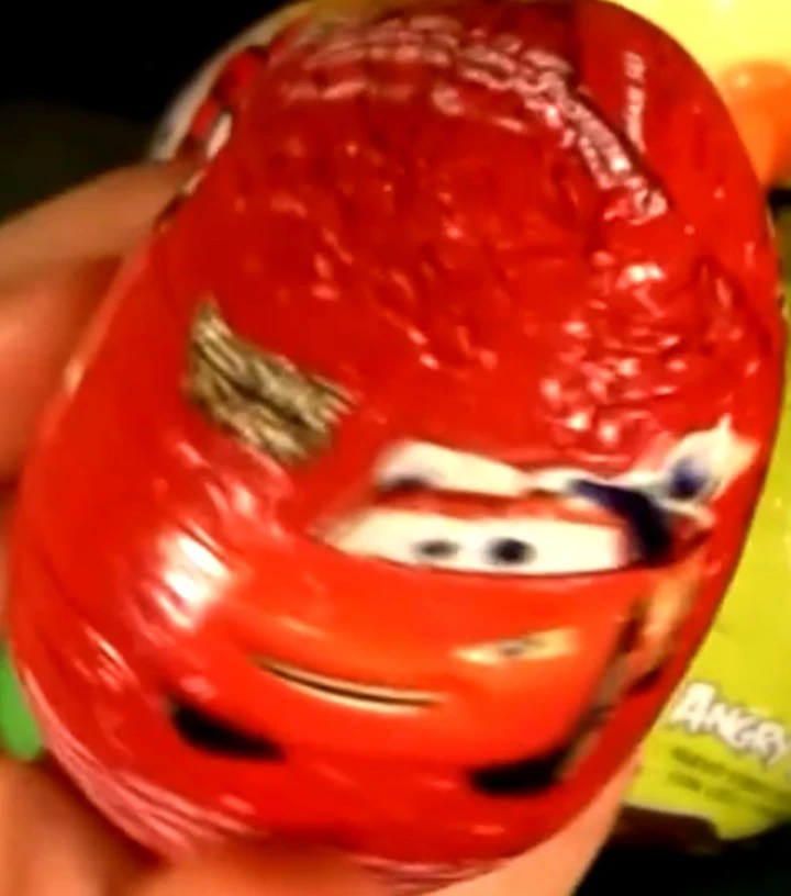 Disney Pixar Cars Lightning McQueen Treat Egg