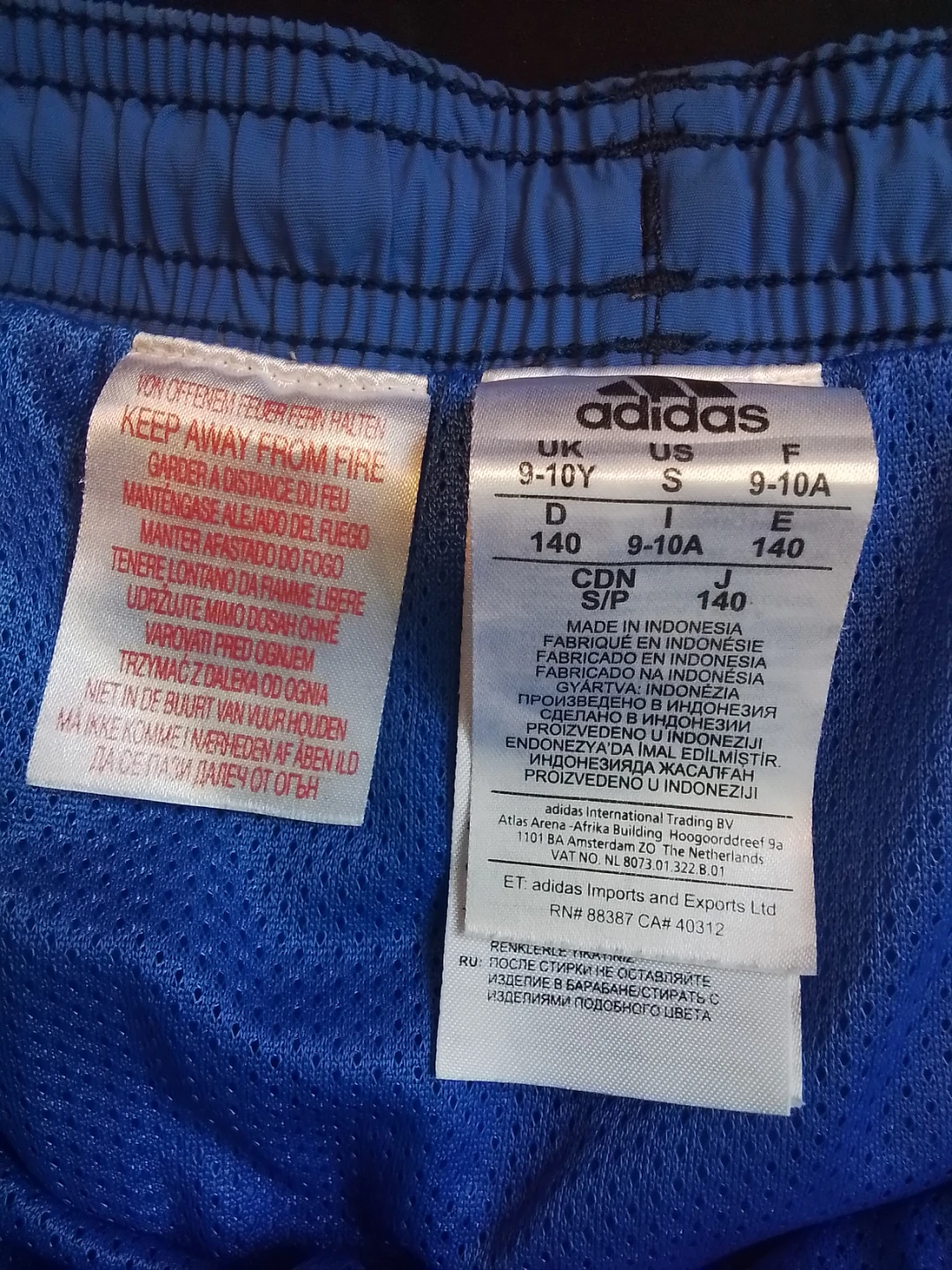 Adidas Kids Boys Swim Trunks Shorts Size Small S 9-10 Years - photo 4