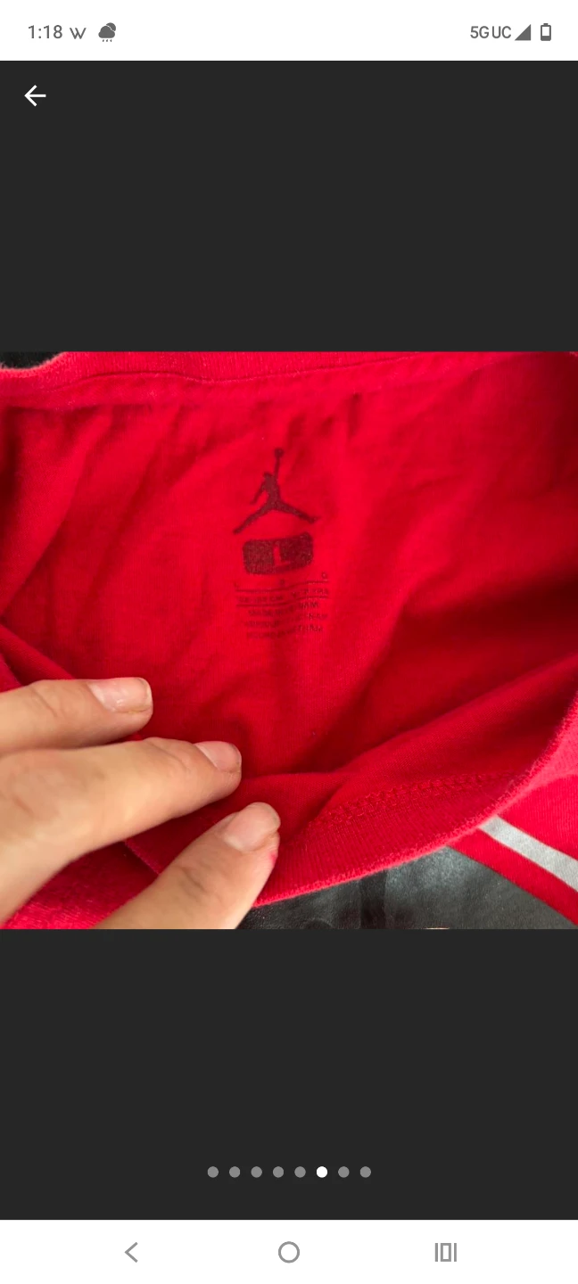 Boy Champion and Jordan T-shirts, Levi's Shorts Bundle - photo 4
