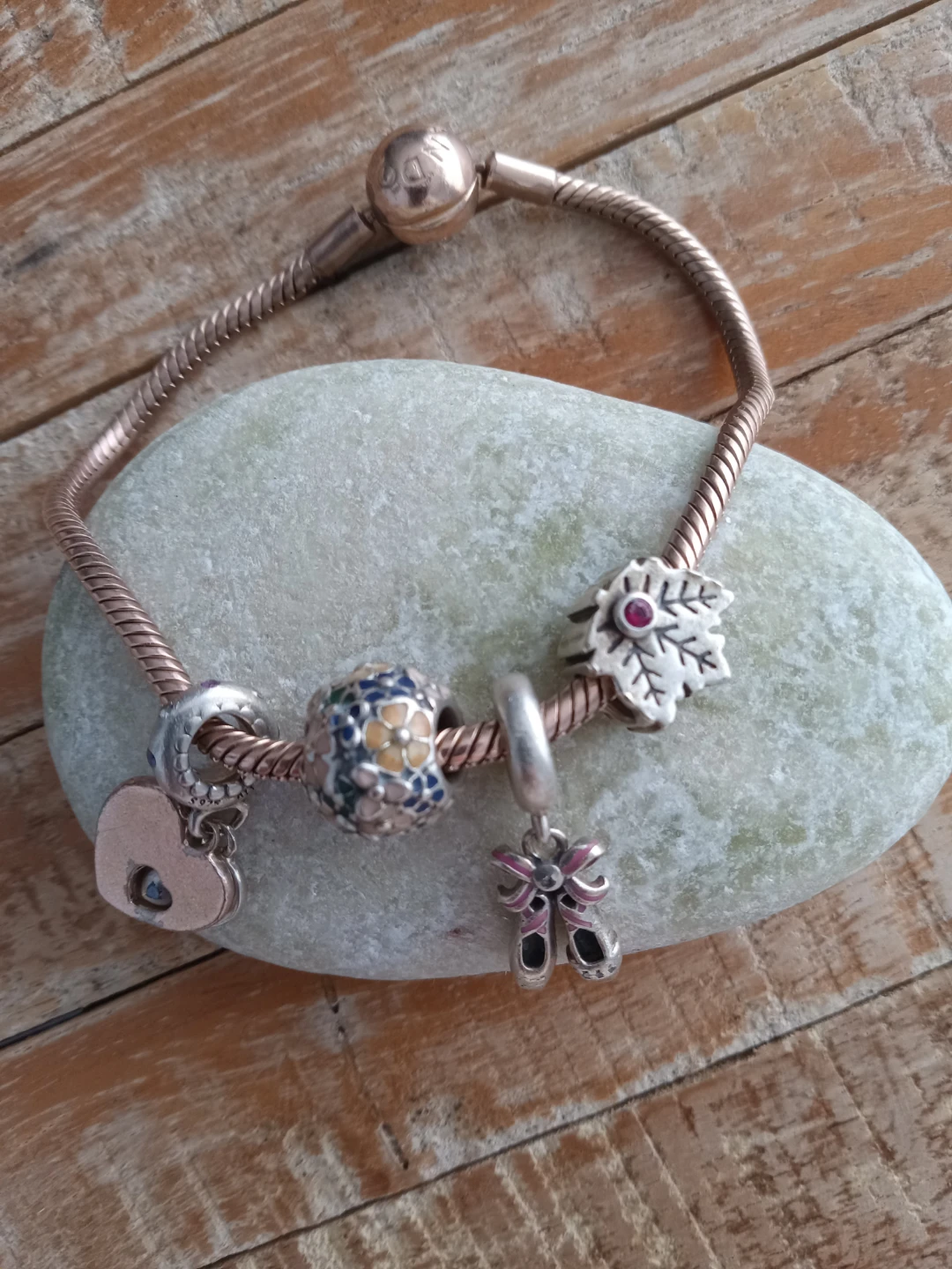 Pandora Bracelet with 4 Charms - photo 3
