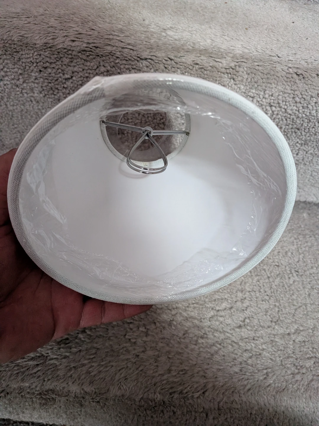 Set of 5 White Bell Lampshades - photo 3