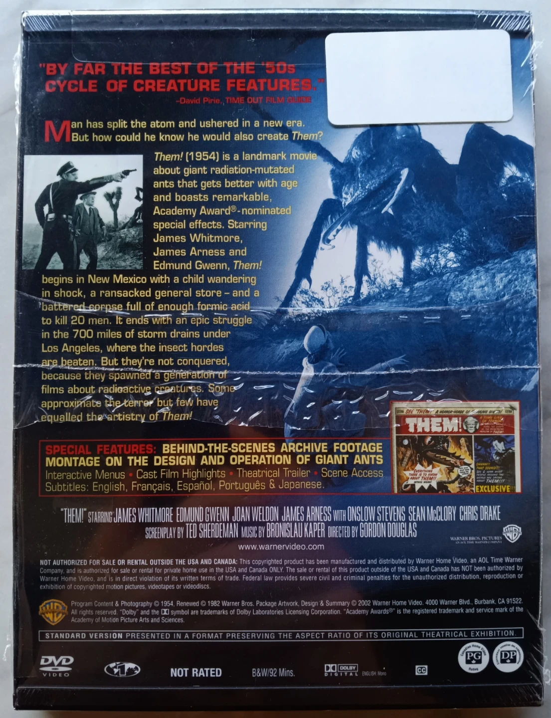 Sci-Fi Horror Classic: Them! (Brand New) - photo 2