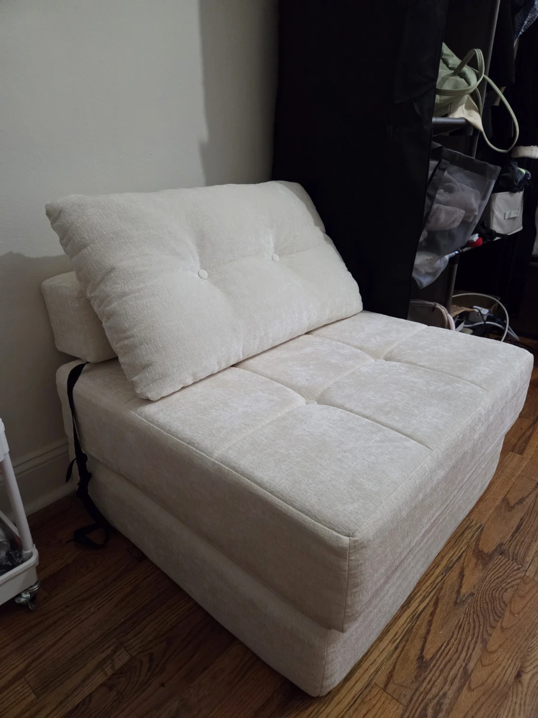 FREE Folding Sofa Bed Chair - White