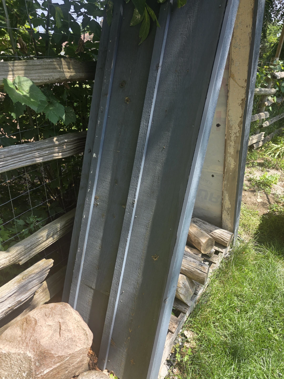 Outdoor Wood Storage Rack