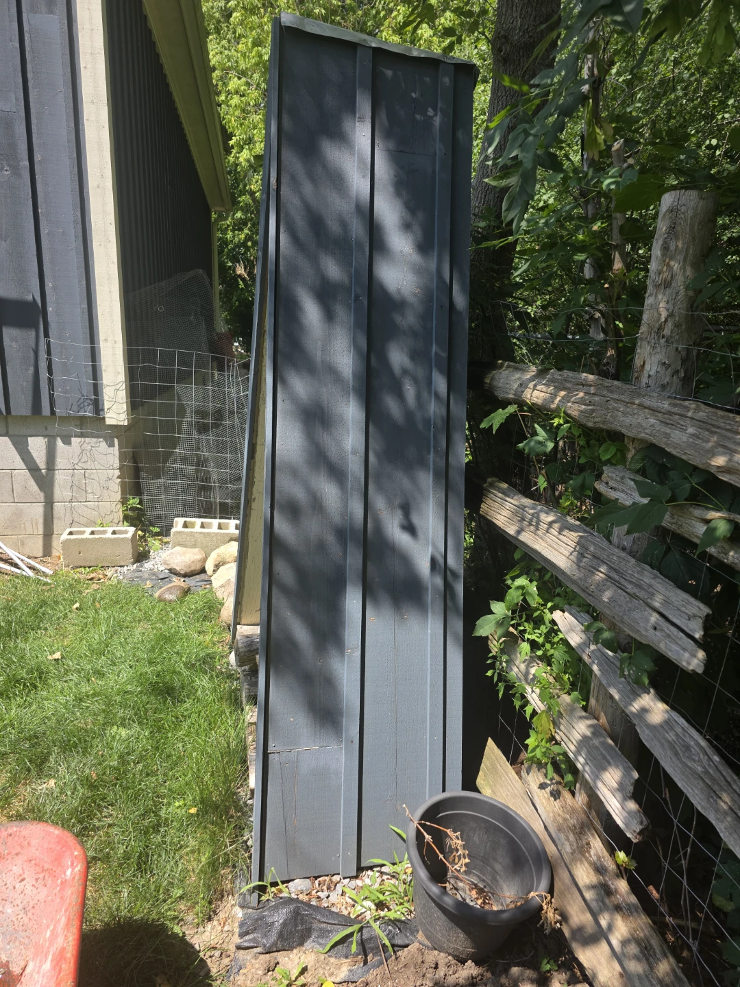 Outdoor Wood Storage Rack - photo 2