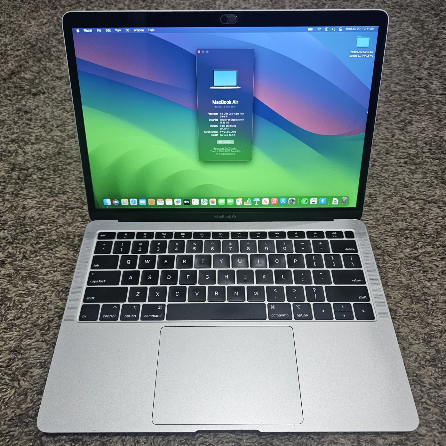 Apple MacBook Air 13-Inch (2019)
