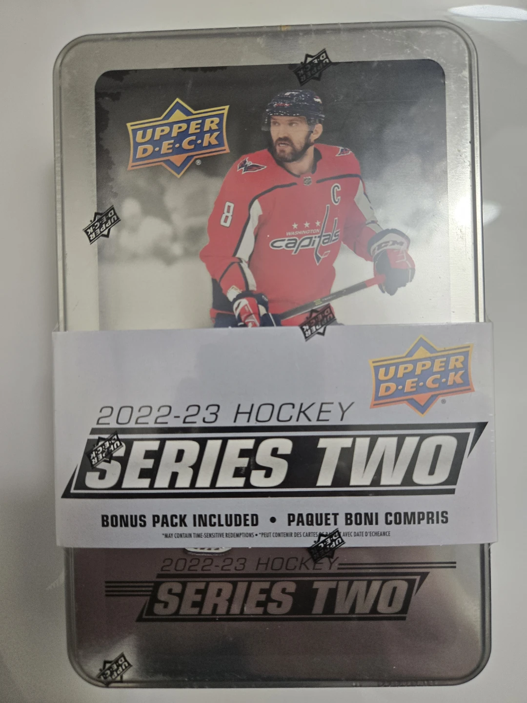 Upper Deck 2022-23 Hockey Series Two Trading Cards Tin