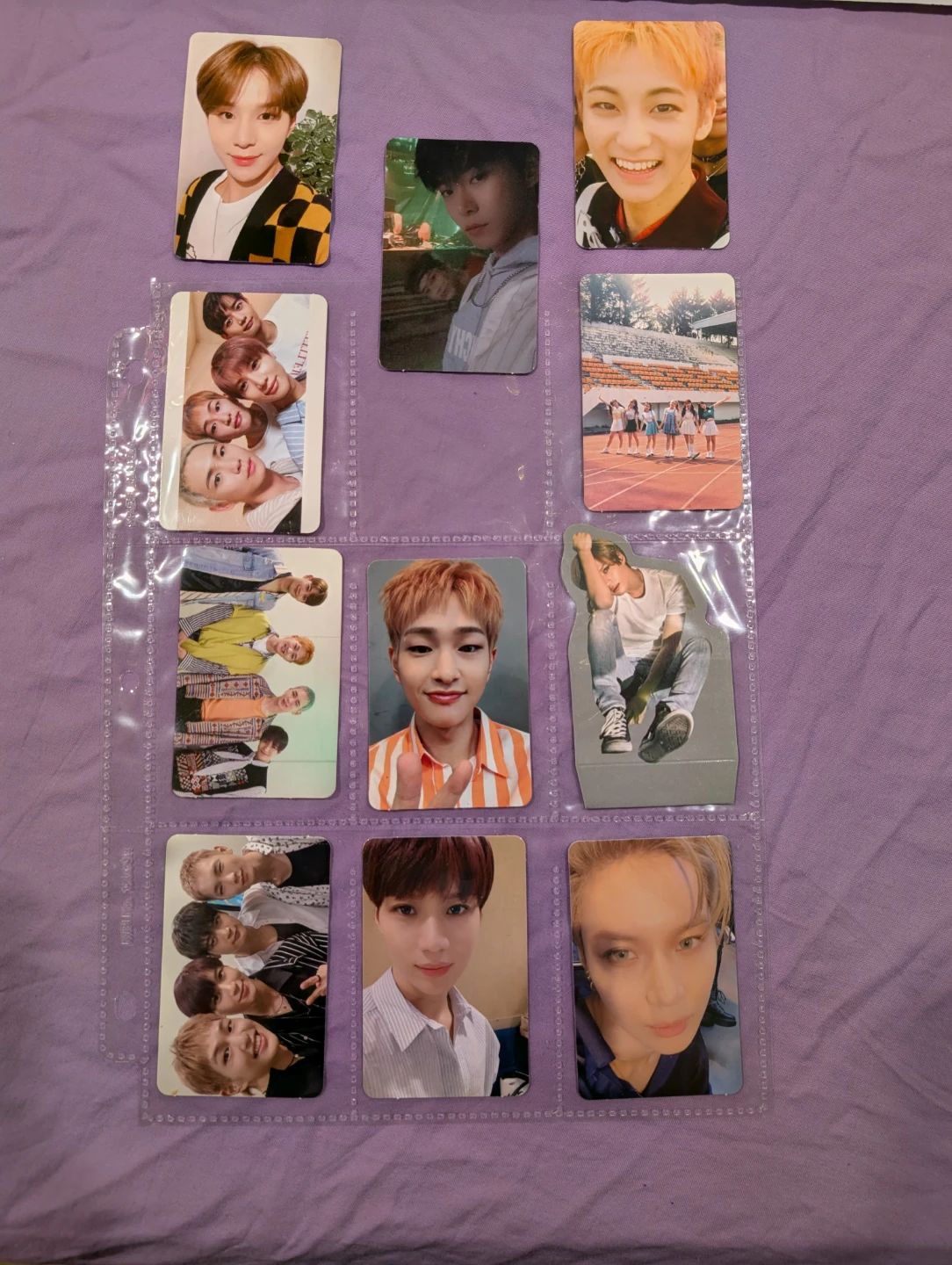 Kpop Photocards nct, shinee, stray kids, day 6, loona