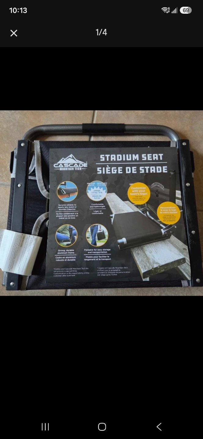 Cascade Mountain Tech Stadium Seat - photo 2