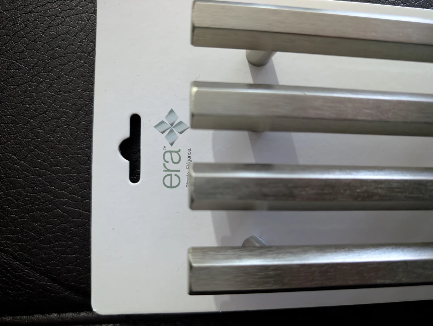 Era Brushed Nickel Hexagonal Drawer Pulls - 4 Pack - photo 4