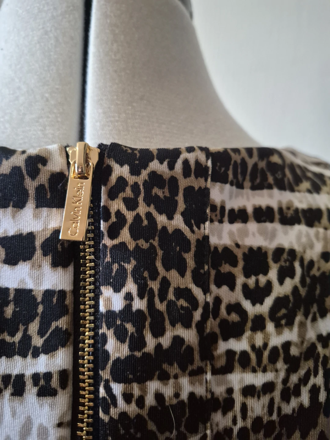 Calvin Klein Sleeveless Animal Print Dress - photo 3