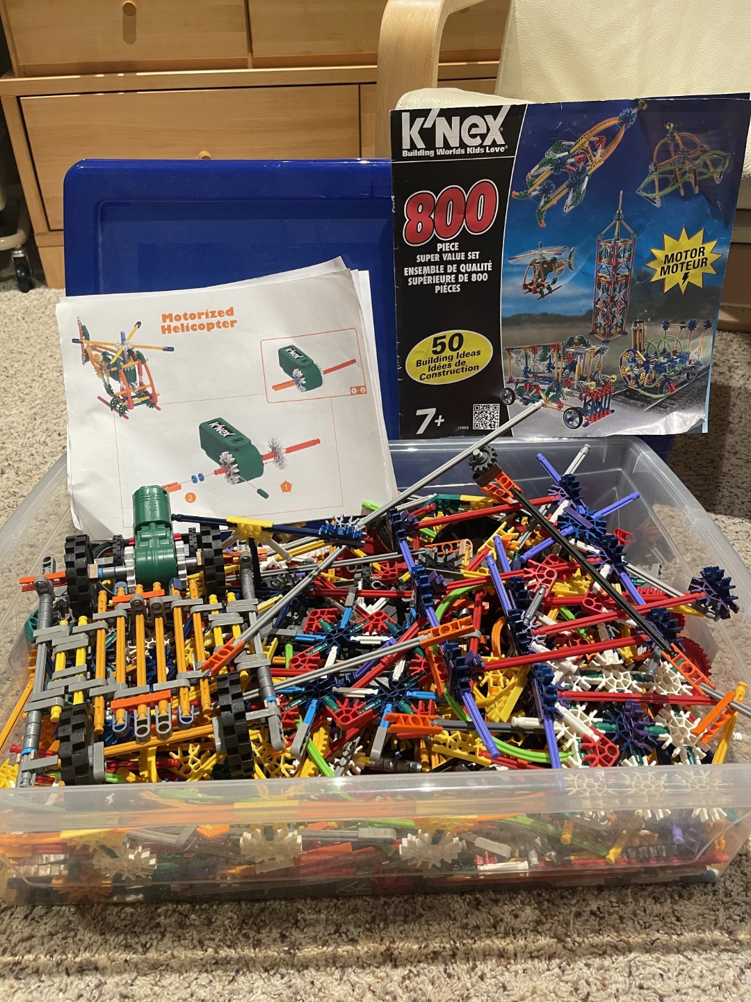 K'NEX 800 Piece Super Value Building Set