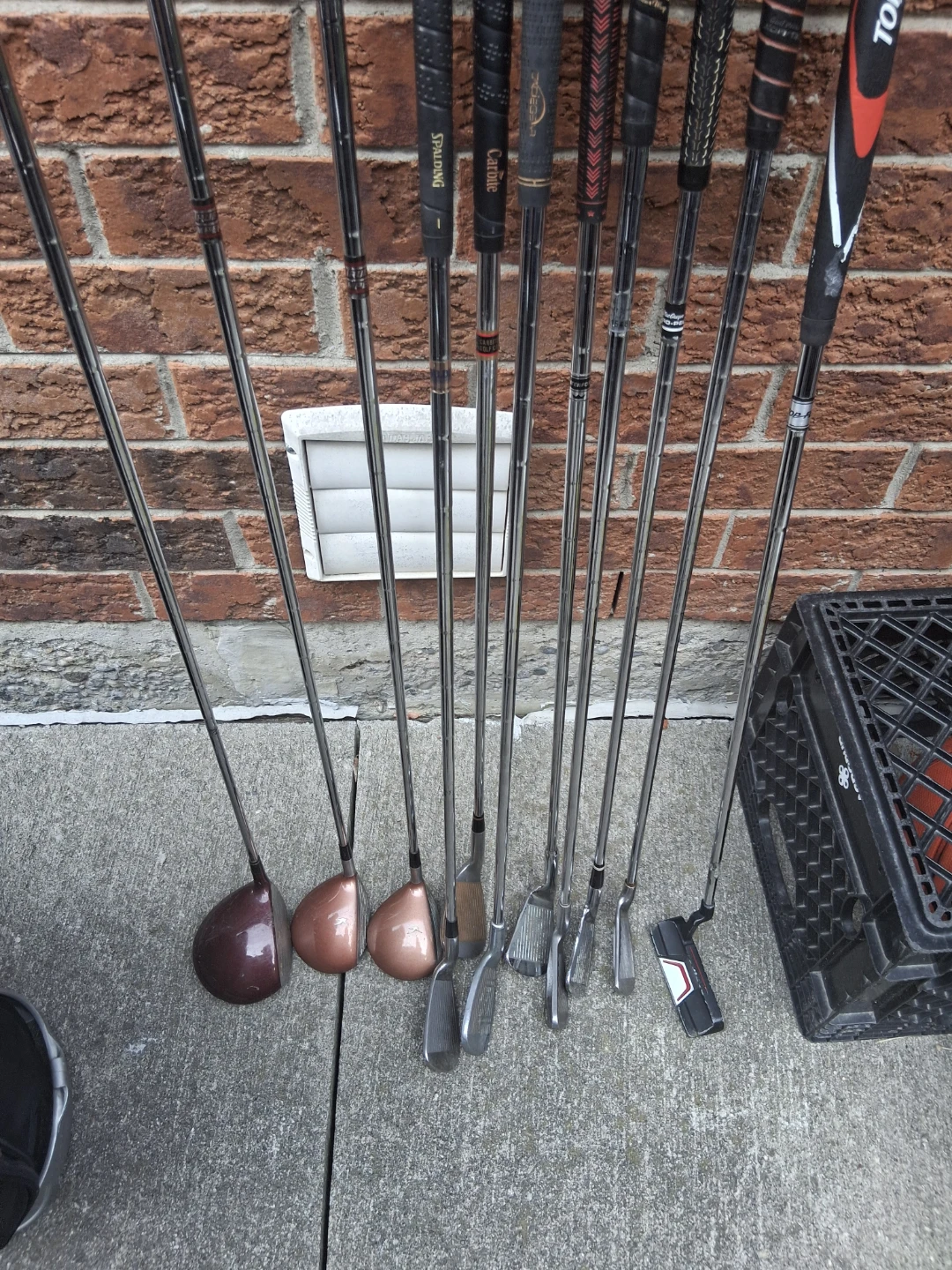 Golf clubs with bag - photo 3