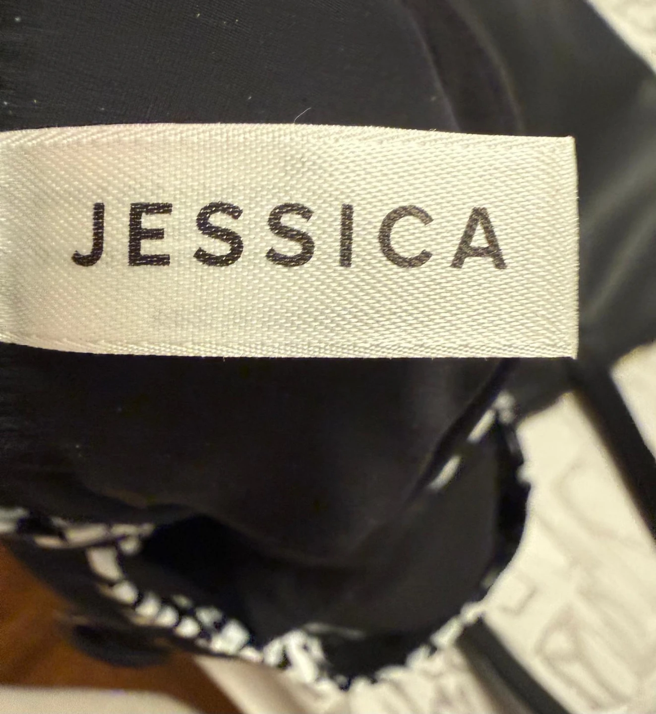 New Jessica Women's Black and White Swimsuit - photo 3