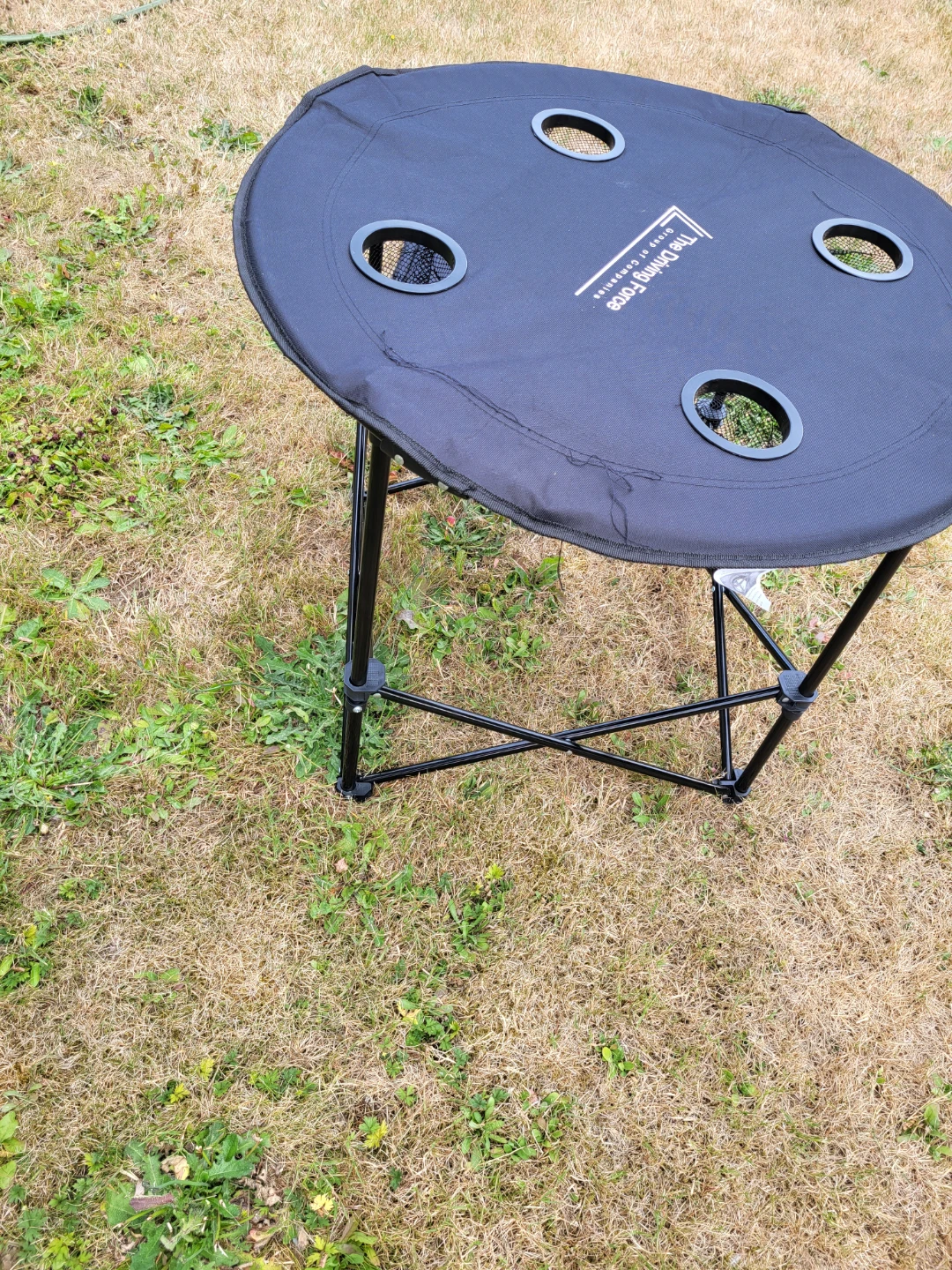 The Drinking Game Folding Table with 4 Cup Holders - photo 3