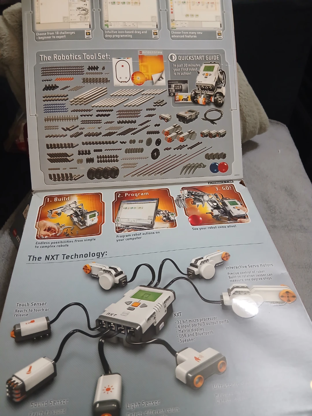 LEGO MINDSTORMS NXT Robotics Building Set - photo 2