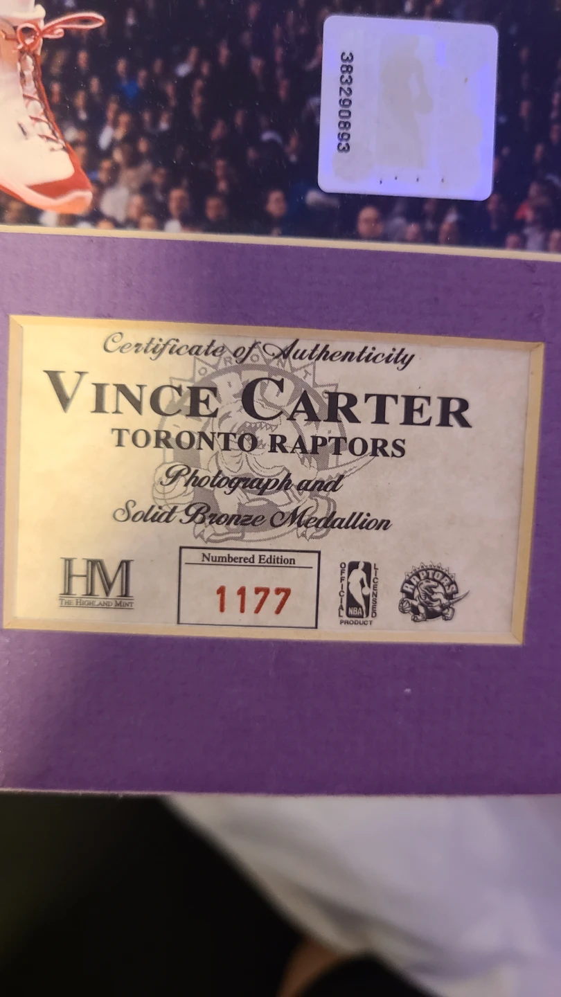Vince Carter nba poster - photo 5