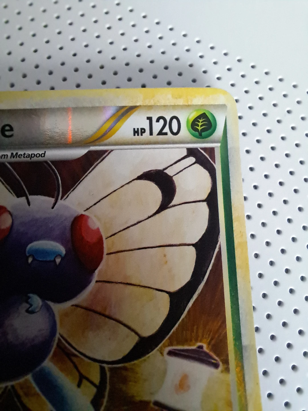 Butterfree 16/123 HeartGold SoulSilver Reverse Holo MP - photo 2