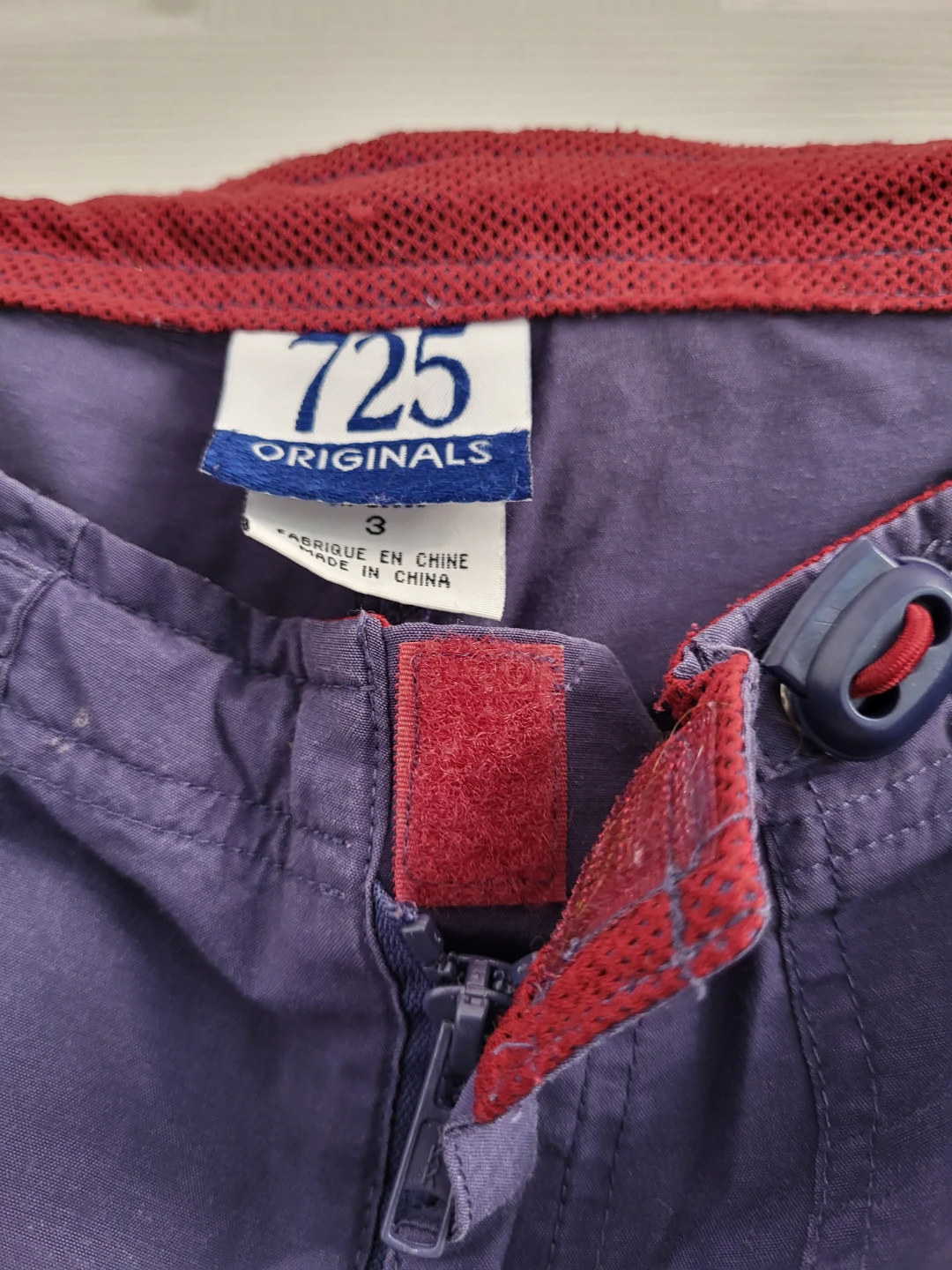 725 Originals Purple Cargo Pants Size 3 - photo 2