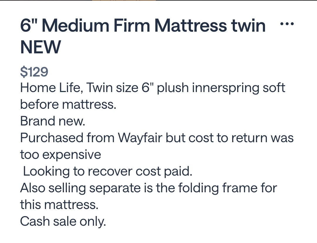 6" Medium Firm Twin Mattress - photo 4