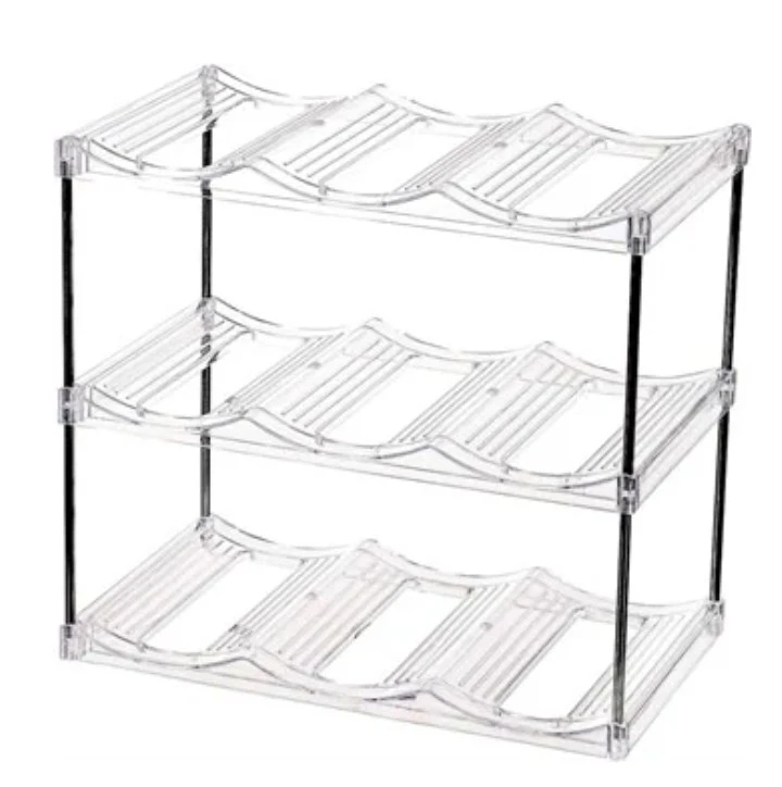 Clear Acrylic Wine Rack
