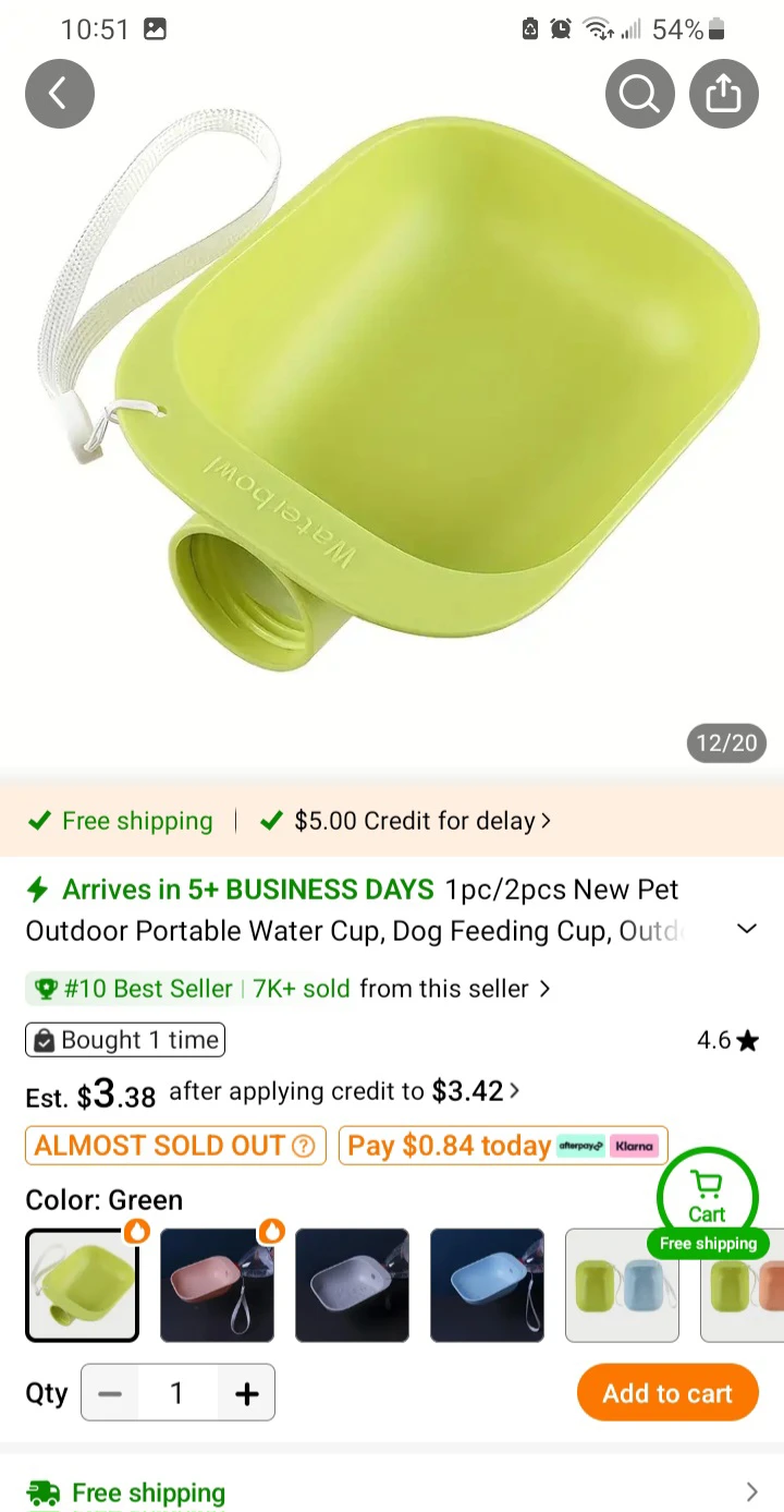 Portable Water Top