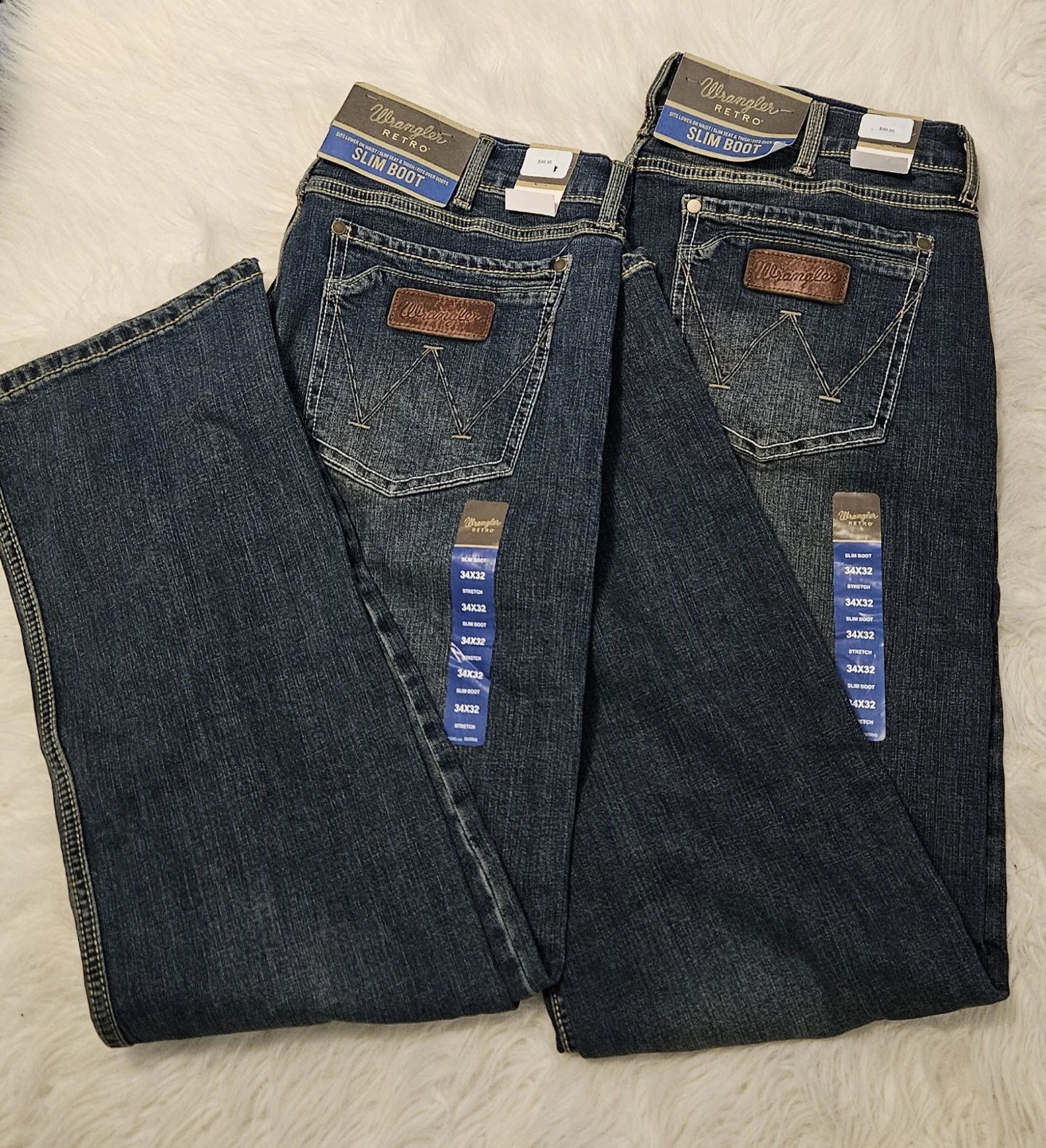 Wrangler Retro Slim Boot Jeans 34x32 - photo 2