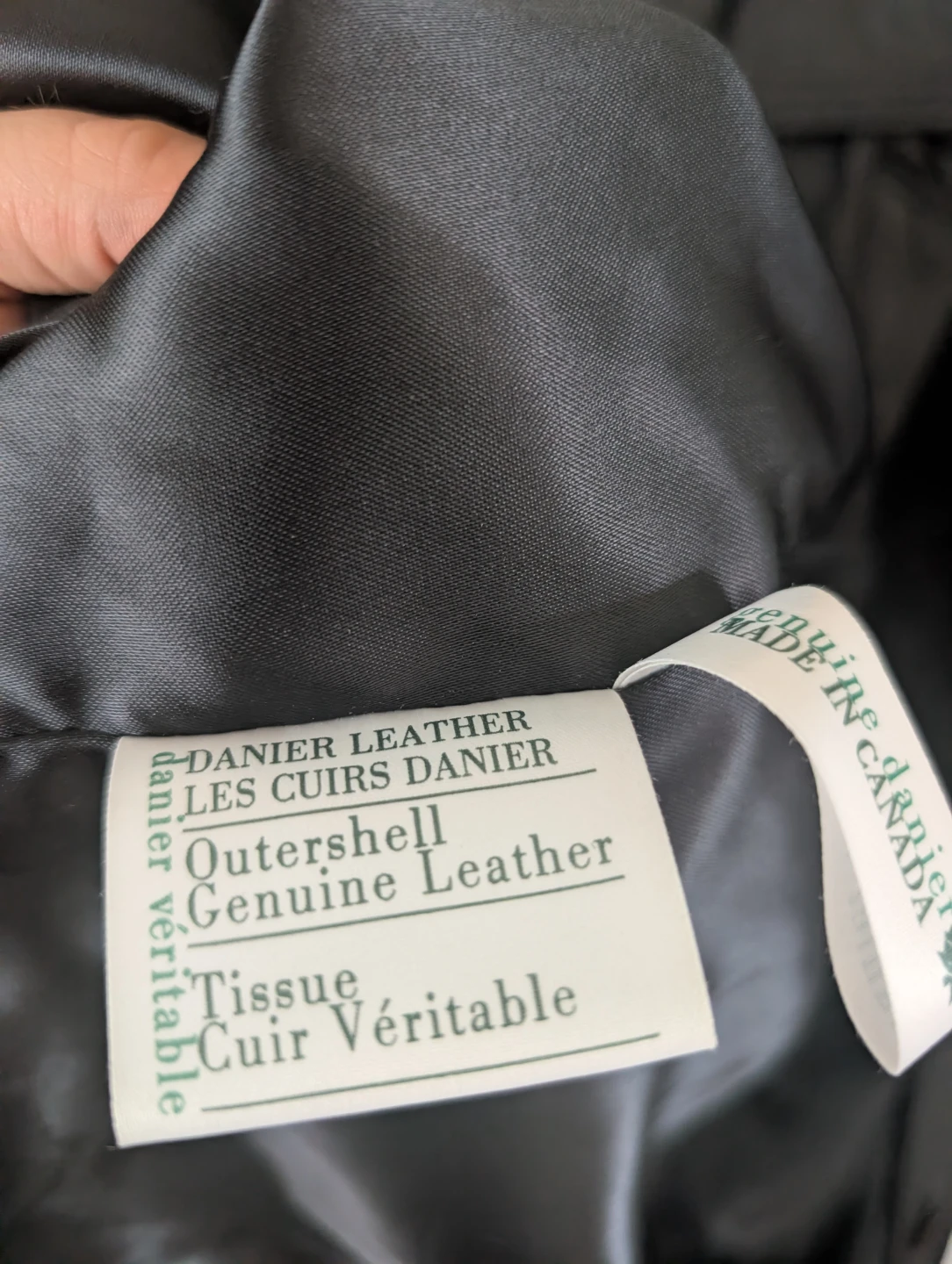 D panahon's Genuine Leather Jacket - photo 3