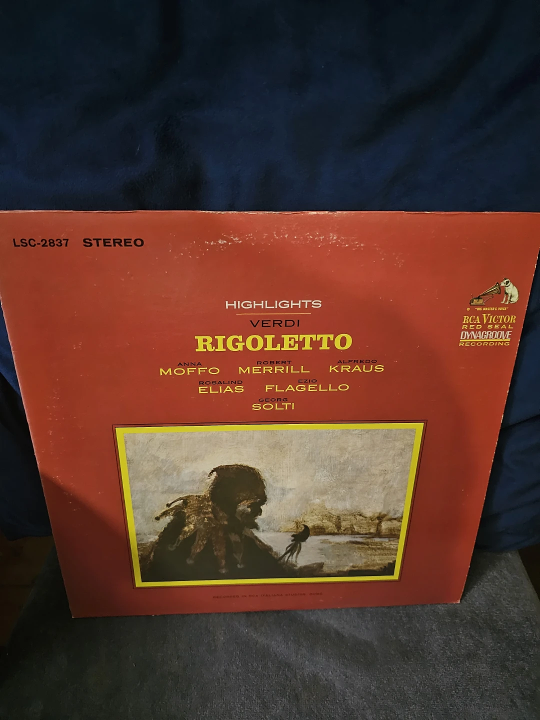 RCA Victor Red Seal Verdi Rigoletto Highlights Vinyl Record