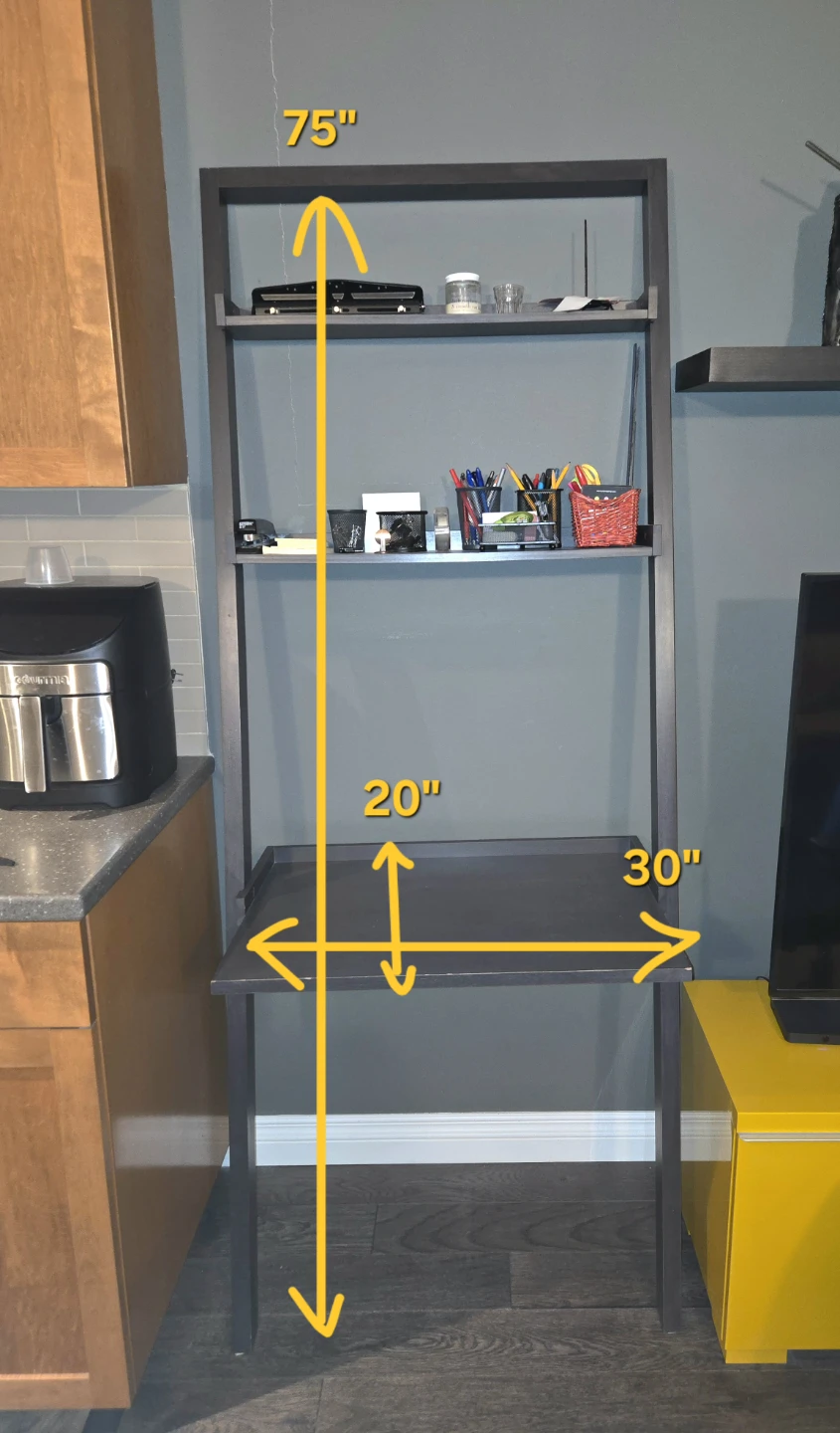 Crate & Barrel Leaning Desk