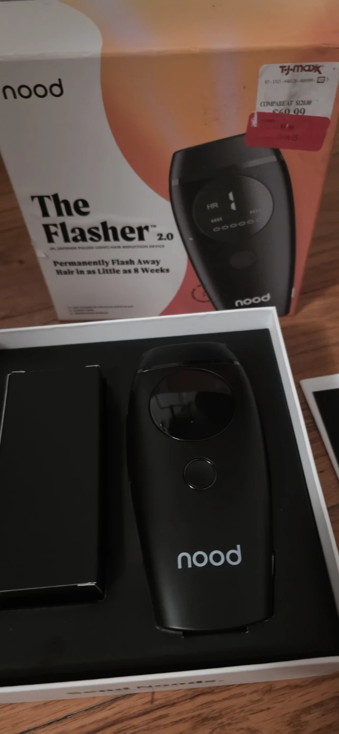 Nood The Flasher 2.0 Permanent IPL Hair Reduction Device