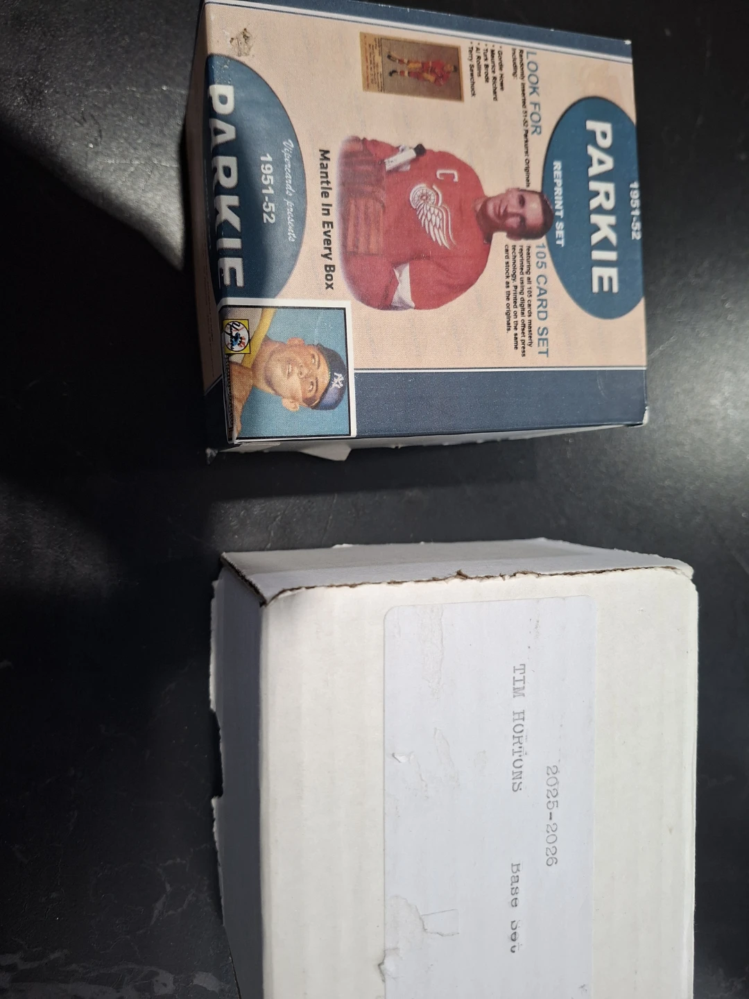 2 boxes of Hockey Cards. 1951-52 reprint set & 2025-26 Base Set