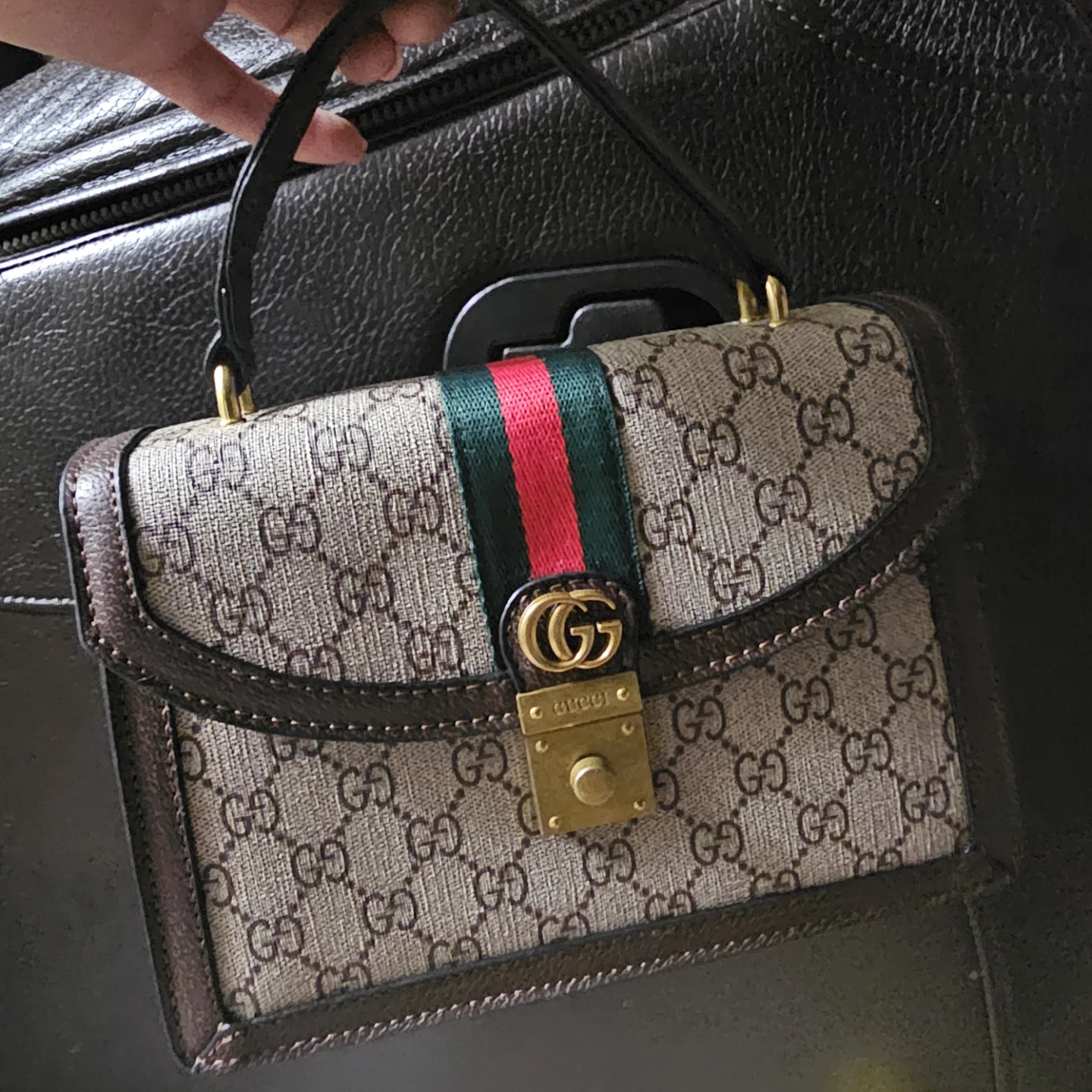 Gucci GG Supreme Canvas Mini Bag