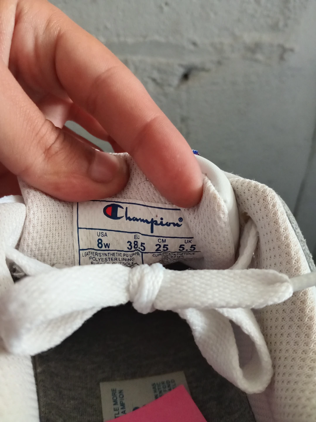 Champion White Leather Sneakers -8 - photo 5