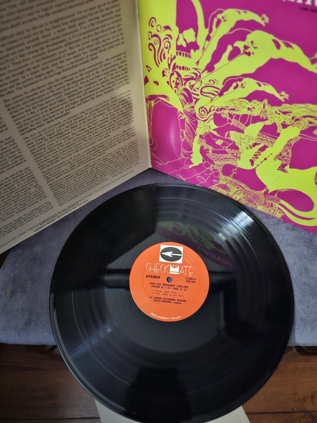 Tchaikovsky Symphony No. 4 Vinyl Record - photo 4