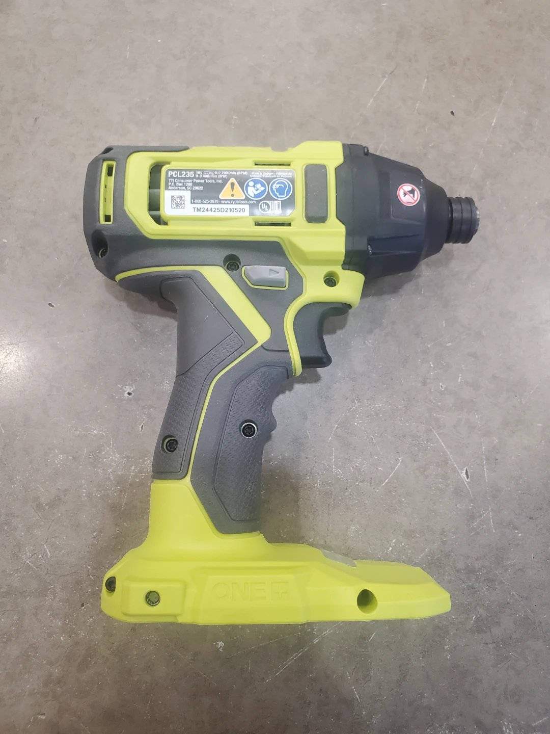 Ryobi PCL235 Impact Driver - photo 2