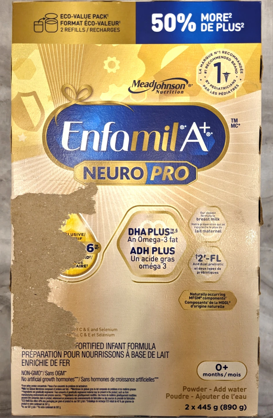 [Brand New] NeuroPro Refill Box (2 × 445g) + FREE 587g Tub
