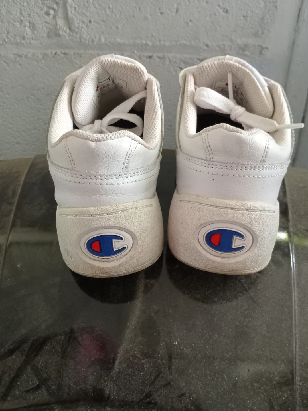 Champion White Leather Sneakers -8 - photo 3
