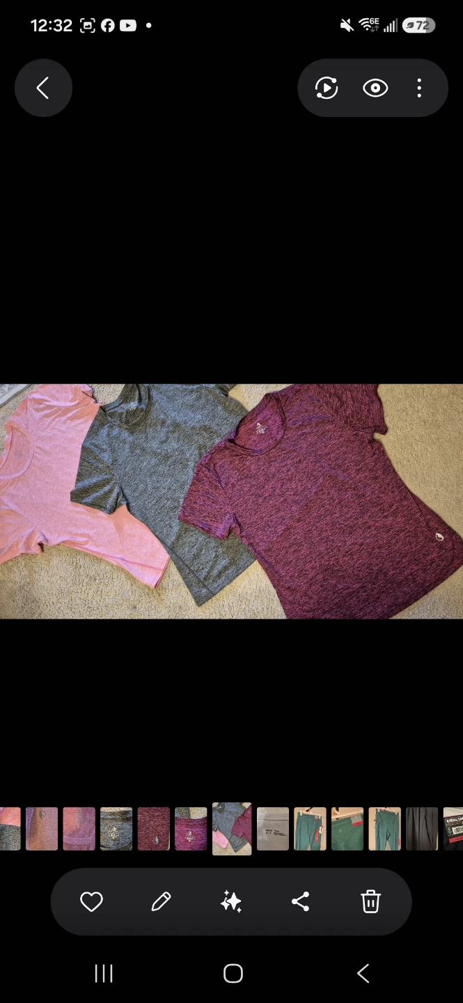 icyzone Workout Running Tshirts for Women - 3 Pack - photo 2