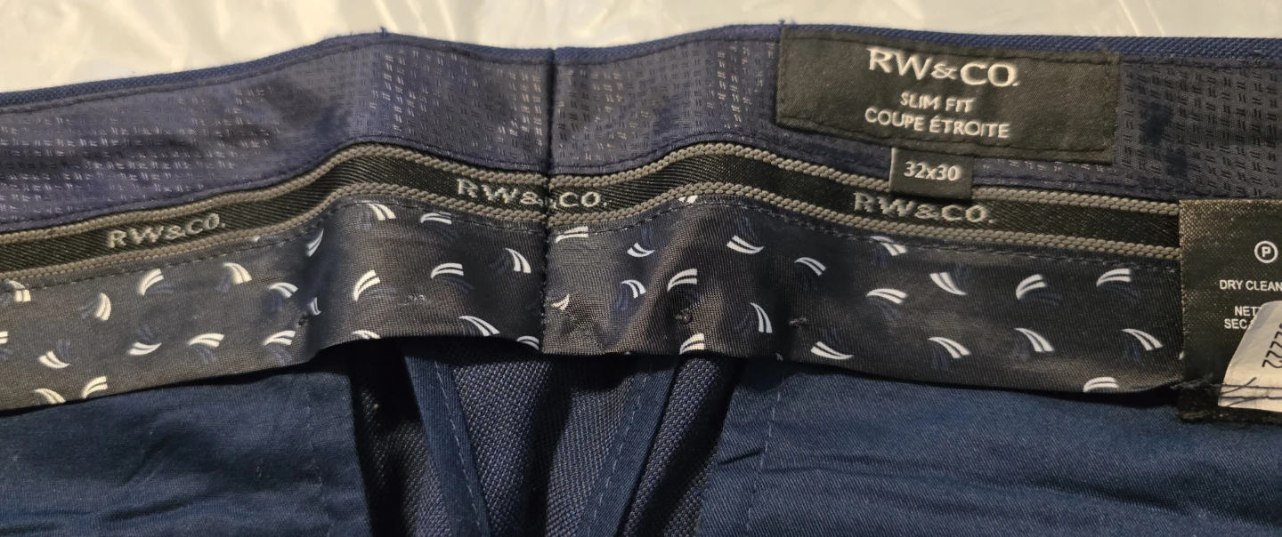 RW&CO. Slim Fit Dress Pants