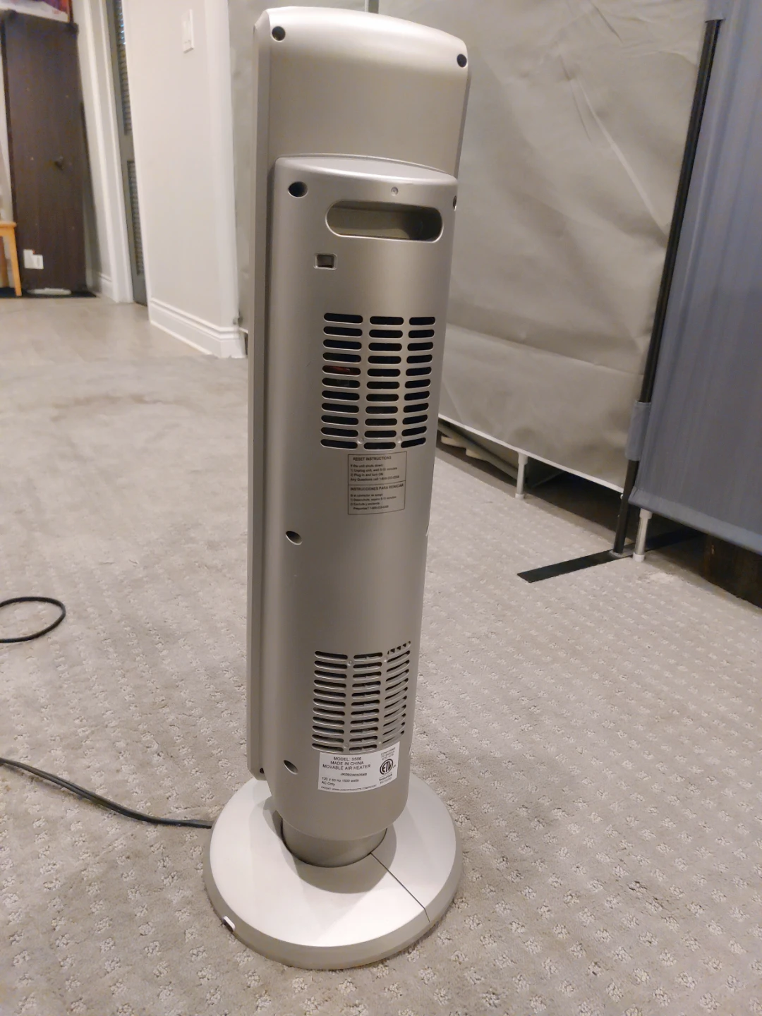 Lasko Ceramic Tower Heater - photo 4