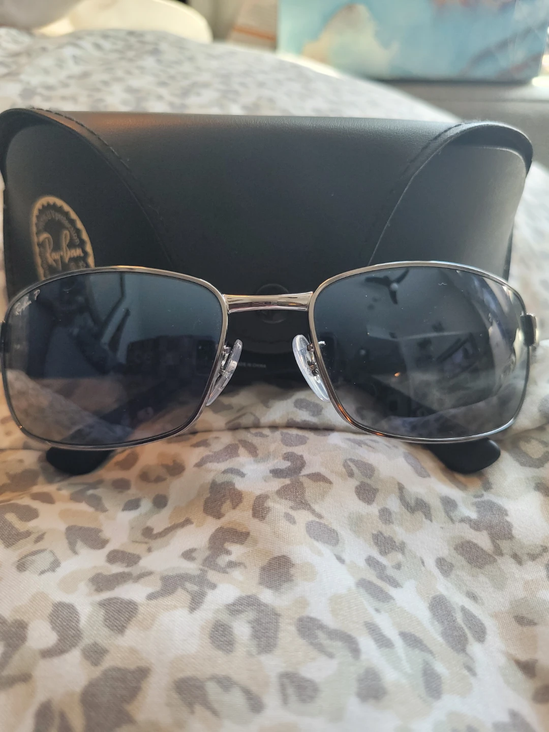 Ray-Ban Metal Polarized Sunglasses